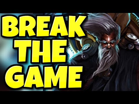Zilean Support has genuinely broken the game... (THIS IS NOT FAIR!)