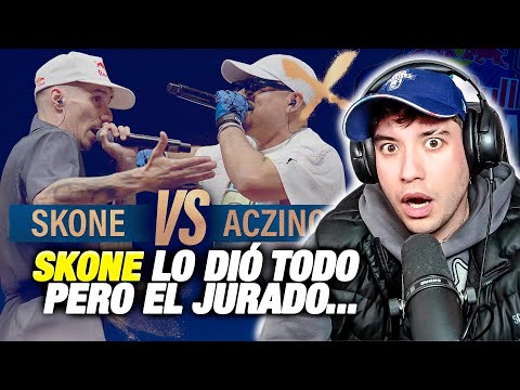 ¿MERECÍA MÁS SKONE? ACZINO Y SKONE SE VEN LAS CARAS EN RB BATALLA 20 AÑOS REACCIÓN KAPO 013