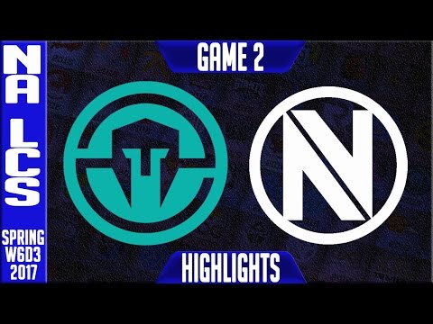 Immortals vs Envyus Highlights Game 2 - NA LCS W6D3 Spring 2017 - IMT vs NV G2