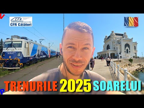 The 2025 Sun Trains Have Started! 🚄 IC 538 Tomis Expres – 5 Star Journey to the Sea 🌊