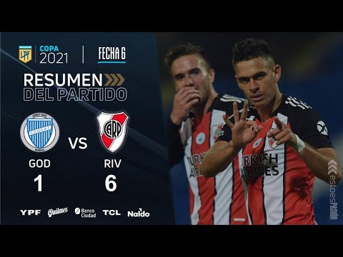 Copa De La Liga | Fecha 6 | resumen de Godoy Cruz - River
