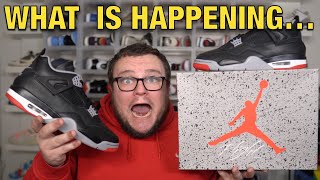 What's Happening Air Jordan 4 Bred Reimagined!!