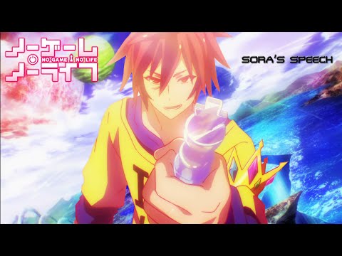 Sora's Speech: We Are Weak! [No Game No Life] [English Dub]