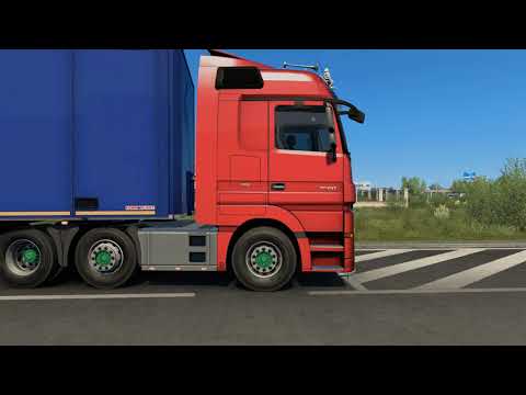 ETS2 1.40 - Euro Truck Simulator 2 - Mercedes Actros MP3 - V8 2009 Fmod Stereo By Ibanbelushi 1.40