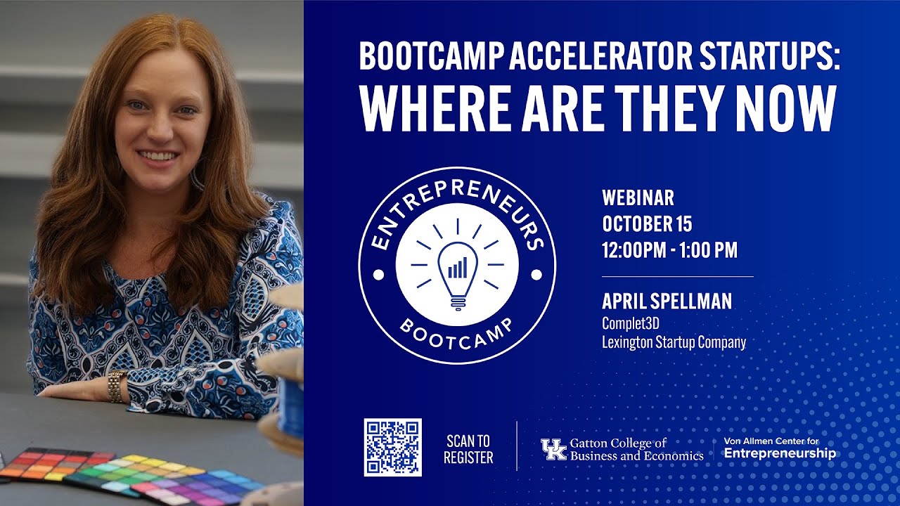 Bootcamp Accelerator Startups: Where Are They Now featuring Complet3D
