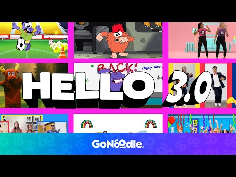 Hello 3.0 | Dance Along For Kids | GoNoodle