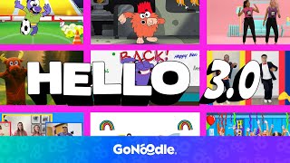 Hello 3.0 | Dance Along For Kids | GoNoodle gameplay video by TES, 1:52 duration