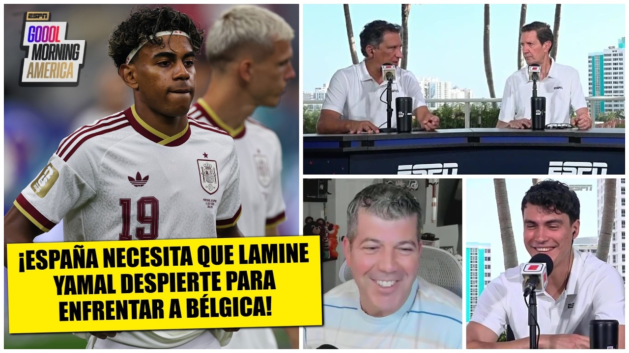 LAMINE YAMAL: ¿Despertará por fin en este MUNDIAL con ESPAÑA en cuartos ante BÉLGICA? | Gool Morning