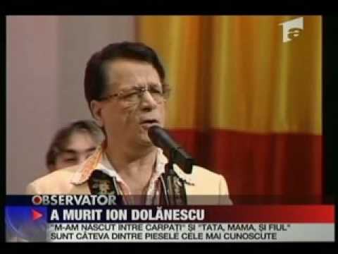 A murit Ion Dolanescu