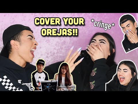 REACTING to our CRINGEY singing videos..! | Louie's Life Video