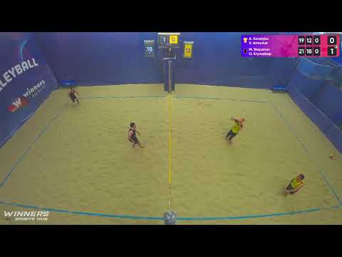 18:05 A. Kandyba / V. Antoniuk - M. Stepanov / O. Kryvoshap 25.04.2023 | Winners Beach Volleyball