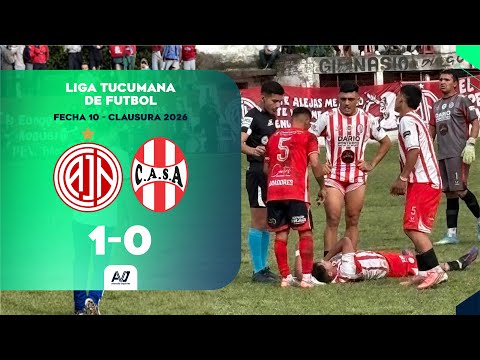 RESUMEN: Jorge Newbery 1-0 Club Santa Ana | Fecha 10 - Clausura 2026 | Liga Tucumana de Fútbol