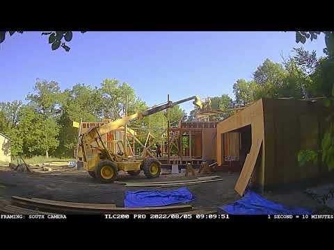 Framing (Basement & Ground Floor): South Camera