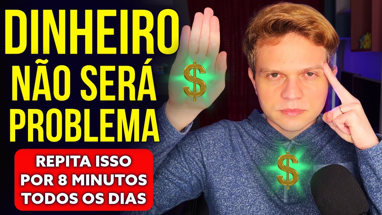 8 MINUTOS TODO DIA FARÃO TOTAL DIFERENÇA 💰 Lei da Atração para Dinheiro e Riqueza | Afirmações