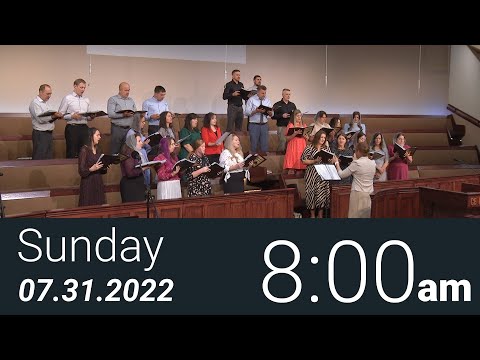 07/31/2022 Sunday 8am - Full Service