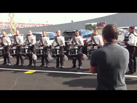 UMass Drumline 2010 - "Flam Thing" Exercise