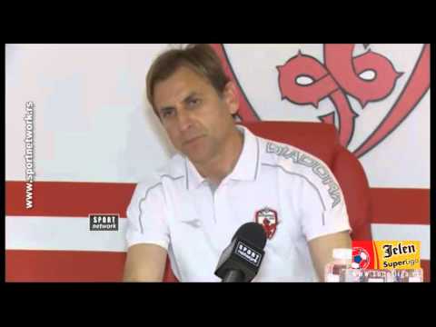 JSL 2014/15: 16.05.2015 29.Kolo: Konferencija za novinare nakon meča Voždovac - Borac