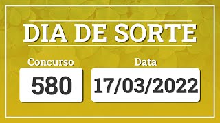 Capa de DIA DE SORTE 580