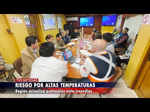 ALTAS TEMPERATURAS TENSIONAN PREVENCIÓN DE INCENDIOS EN EL MAULE