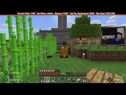 Minecraft "Chill Stream" Jan. 12, 2019 pt3 - Barn Completion and Livestock Wrangling