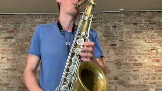 Video thumbnail for Incredible 50xxx Selmer Super Balanced Action Tenor! SBA with silver keys and full Overhaul! by JL Woodwinds