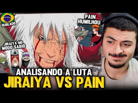 KAMUZ REAGE: JIRAIYA ENTRA NO MODO SABIO E SE SACRIFICA CONTRA PAIN | NARUTO SHIPPUDEN DUBLADO