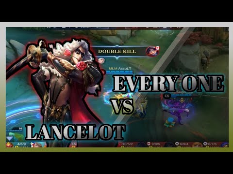 AGGRESSIVE LANCELOT VS EVERY ONE GAMEPLAY |MLBB|
