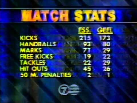 1989 Qualifying Final Essendon v Geelong: Post game