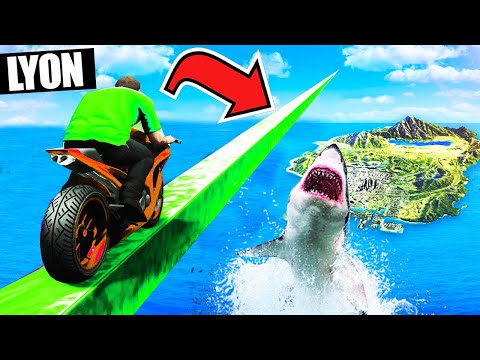 ATTRAVERSO IL PONTE PIÙ STRETTO SENZA CADERE SU GTA5!!