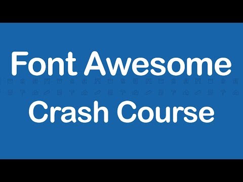 Font Awesome Crash Course Hindi