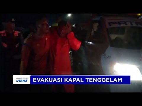 POLRES SITUBONDO &amp; TIM SAR GABUNGAN EVAKUASI PENUMPANG KLM FAJAR LORENA TENGGELAM