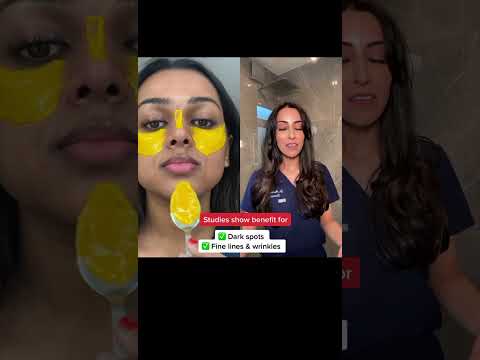 TURMERIC as skincare?! Does it WORK?? | Dr Adel #shorts