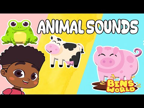 🔴 LIVE: Ben’s World | Animal Sounds 📣🎶 & More Fun Learning Songs |💥 Ben’s World Cartoon for Kids