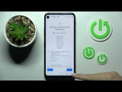 How to Enable Google Backup on LG Q70 - Google One