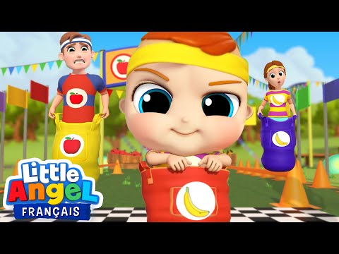 Bouge Bouge Bébé Louis! Compétition en Famille - Comptines pour Bébé | Little Angel Français