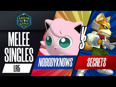 Nobody Knows vs. Secrets - Melee Singles Losers Round 5 - Smash Camp 2022