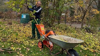 Der Forest Master Häcksler im Detail - was kann der kleine Benzin Häcksler ?