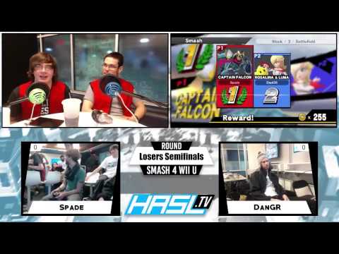 HASLFest 4 – Spade (Captain Falcon) vs DanGR (Rosalina & Luma) – Losers Finals – Smash Wii U