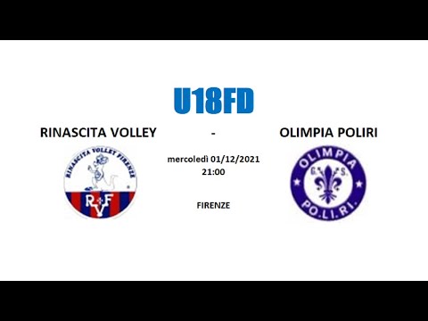 U18FD - RINASCITA VOLLEY vs OLIMPIA POLIRI