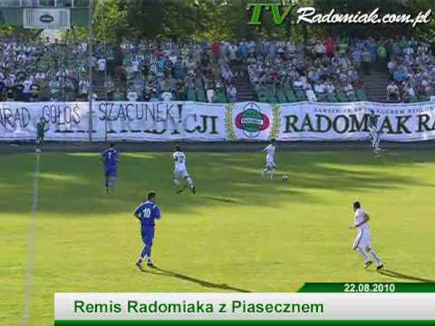 Radomiak Radom - KP Piaseczno. III liga sezon 2010/2011.