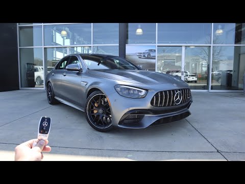 2021 Mercedes Benz AMG E63 S: Start Up, Exhaust, Test Drive and Review