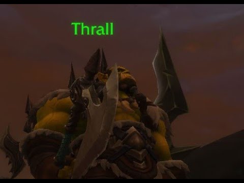 Thrall finds "A Proper Warrior's Weapon"