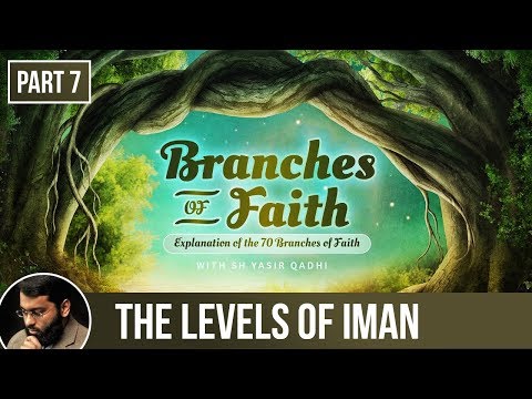 The Branches of Faith (Ramadan 2018 - Part 7): The Levels of Iman - Shaykh Dr. Yasir Qadhi