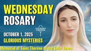 Wednesday Rosary 💙 Glorious Mysteries of Rosary 💙 October 1, 2025 VIRTUAL ROSARY