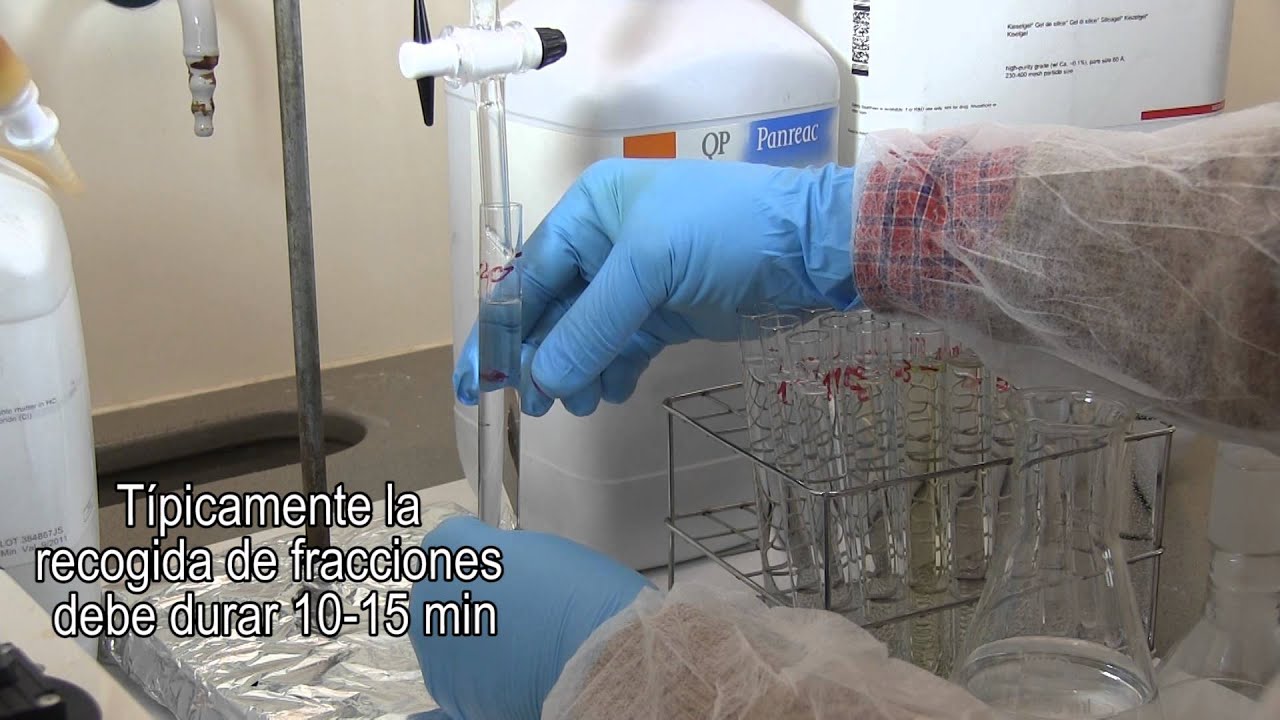 Separación cromatográfica en capa fina y en columna