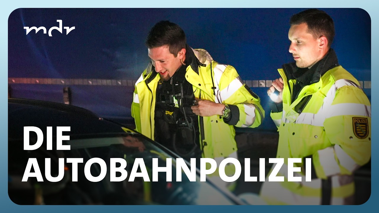 Riskante Manöver – Polizei stoppt Raser auf der Autobahn | Helfer im Einsatz | MDR