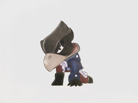 Je dessine le trio légendaire de Brawl Stars (épisode 1 - CORBAC)