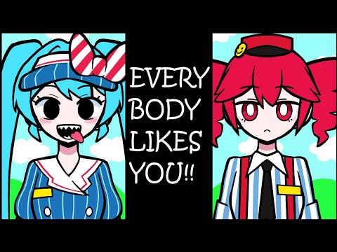 Everybody Likes You // MESMERIZER Animation Meme // Hatsune Miku and Kasane Teto
