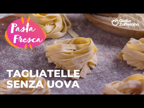 TAGLIATELLE SENZA UOVA: PASTA FRESCA FATTA in CASA๐ฅฐ๐
