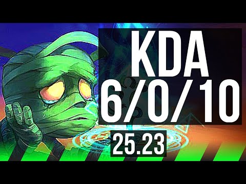 AMUMU vs VIEGO (JGL) | 6/0/10 | EUW Grandmaster | 25.23